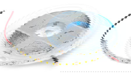 LED strip SMD3528 IP20 12W, 120 diodes/m, 8mm, neutral white - 5m