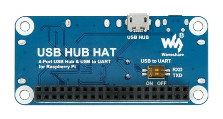 USB Hub Hat - 4portový rozbočovač