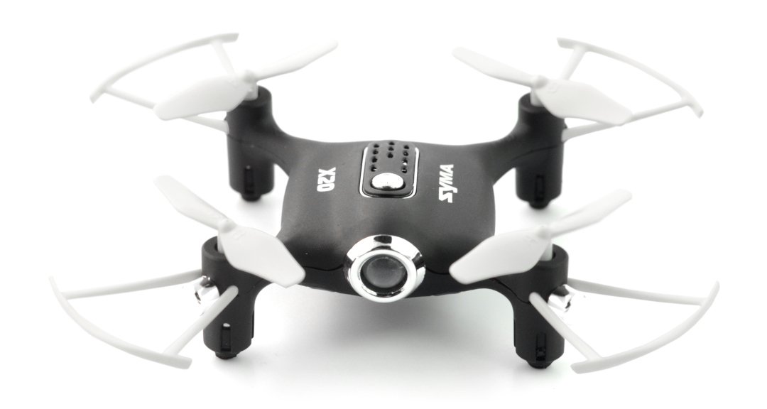 Drone quadrocopter Syma X20 2 4GHz 11cm black Botland Robotic Shop