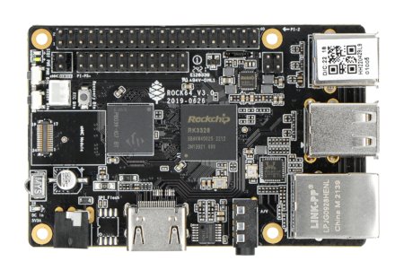 Pine64 ROCK64 - Rockchip RK3328 Cortex A53 Quad-Core 1,2GHz + 2GB RAM