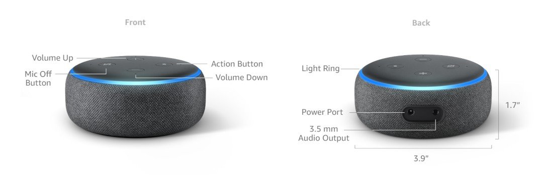 Amazon Alexa Echo Dot 3