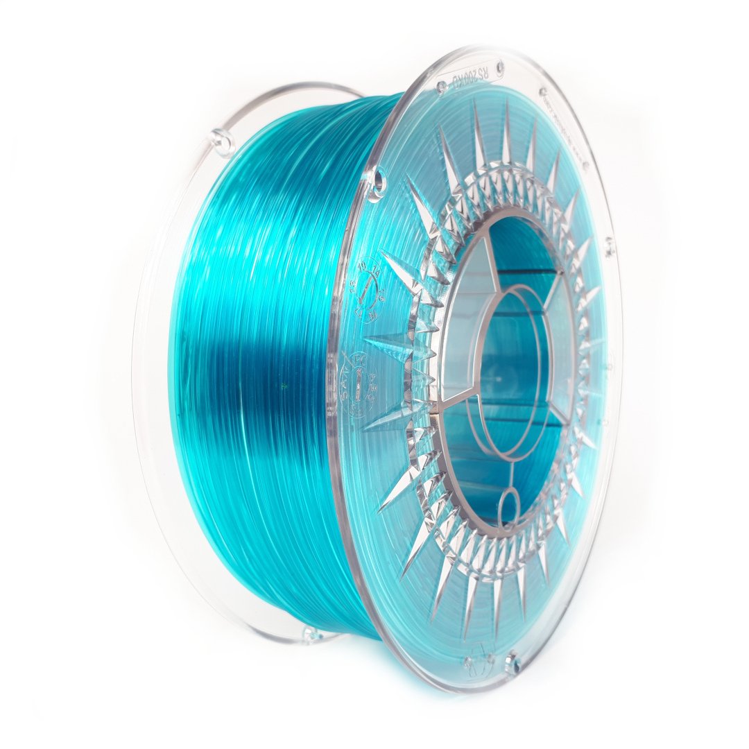 Filament Devil Design PET-G 1,75mm 1 kg - blue transparent