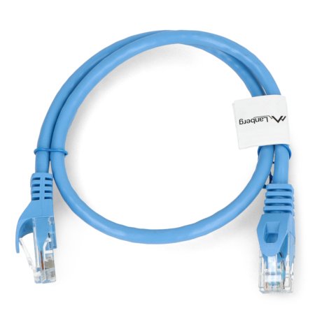 Przewód sieciowy Lanberg UTP 6 niebieski