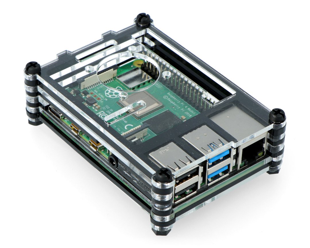 Obudowa dla Raspberry Pi 4B/3B+/3B/2B