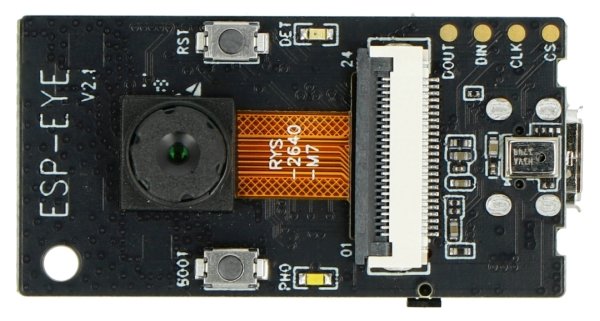 ESP-EYE- rozpoznawanie obrazu i mowy - aparat 2 MPx, WiFi ESP32