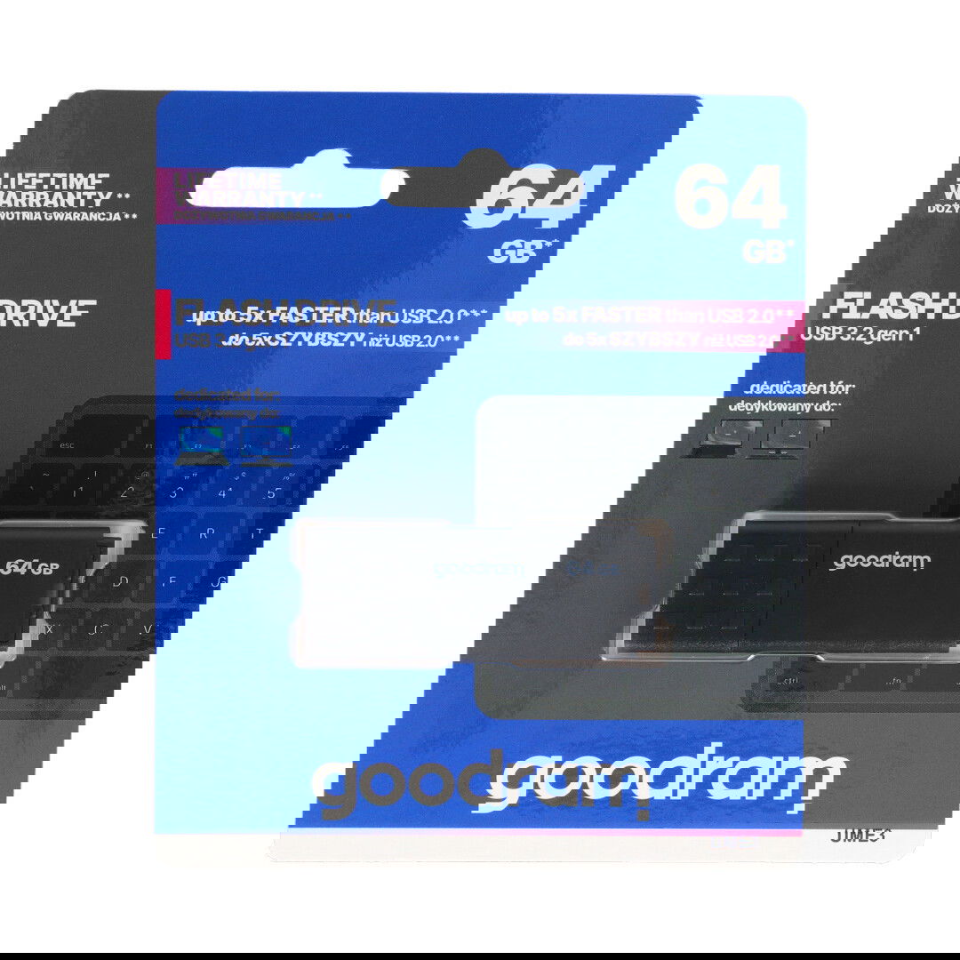 GoodRam Flash Drive - pamięć USB 3.0 Pendrive - UME3 czarny 32 GB