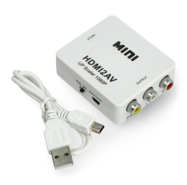 Konwerter HDMI - 3x RCA.