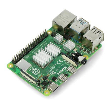 Zestaw radiatorów kompatybilnych z Raspberry Pi 4 srebrnych 4 szt.