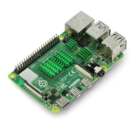 Zestaw radiatorów kompatybilnych z Raspberry Pi 4 zielone 4 szt.