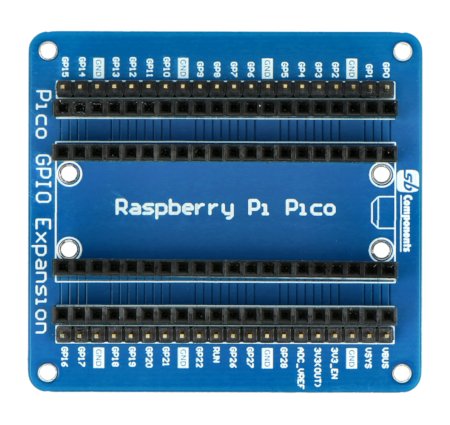 Przykład podłączenia z Raspberry Pi Pico