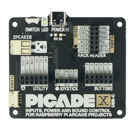 Nakładka Picade X HAT dla Raspberry Pi