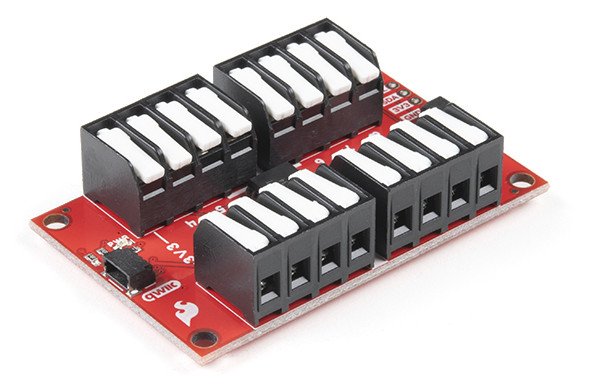 SparkFun Qwiic GPIO - moduł ośmiu dodatkowych pinów GPIO