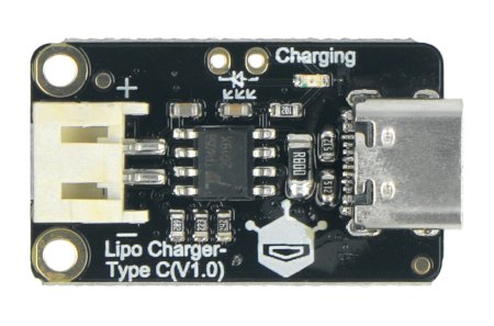  Lipo Charger - moduł ładujący do akumulatorów Li-Pol poprzez USB typu C.