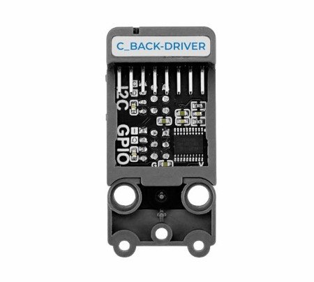 C-Back Driver HAT wyposażona w złącza GPIO i I2C.