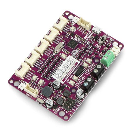 Maker Pi RP2040 posiada 7 złącz Grove przeznaczonych do podłączenia urządzeń peryferyjnych.