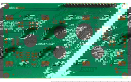 LCD display 4x20 characters blue with connectors - justPi