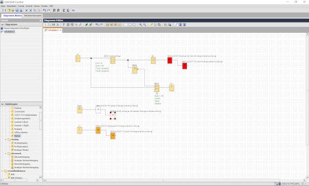 LOGO Soft Comfort V8 program interface.