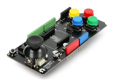 Input Shield - nakładka na Arduino z joystickiem i 4 przyciskami - DFRobot DFR0008