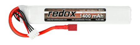 Pakiet Li-Pol Redox 1400 mAh 30C 3S 11,1 V