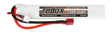 Pakiet Li-Pol Redox 1200 mAh 30C 2S 7,4 V