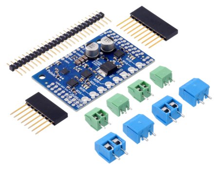 Motoron M3S256 - three-channel motor driver - 48 V / 2 A - shield for Arduino - for self-assembly - Pololu 5031.