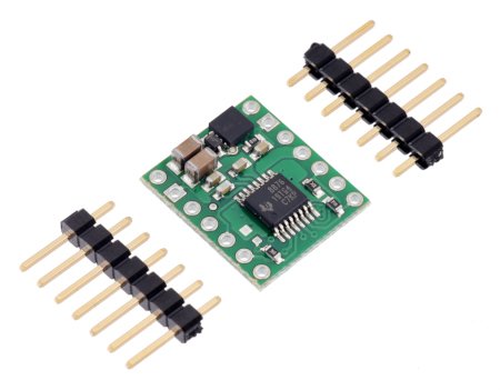 DRV8876 - single-channel driver for 37 V / 1.3 A motors - Pololu 4036 - kit contents.