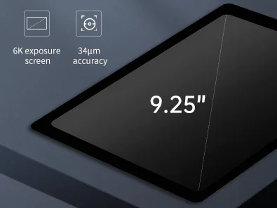 Exposure screen with a diagonal of 9.25 ''
