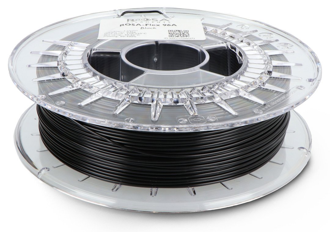 Filament Rosa3D Flex 96A 1.75mm 0.5kg - Black