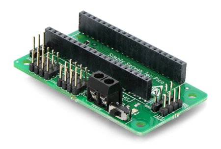 Simply Servos Board - servo driver - 8 channel - for Raspberry Pi Pico - Kitronik 5339.