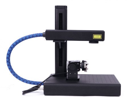 EM-Smart Basic + Rotary laser marking machine