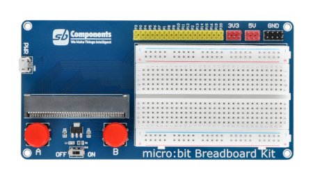 Extension with a contact plate for micro: bit