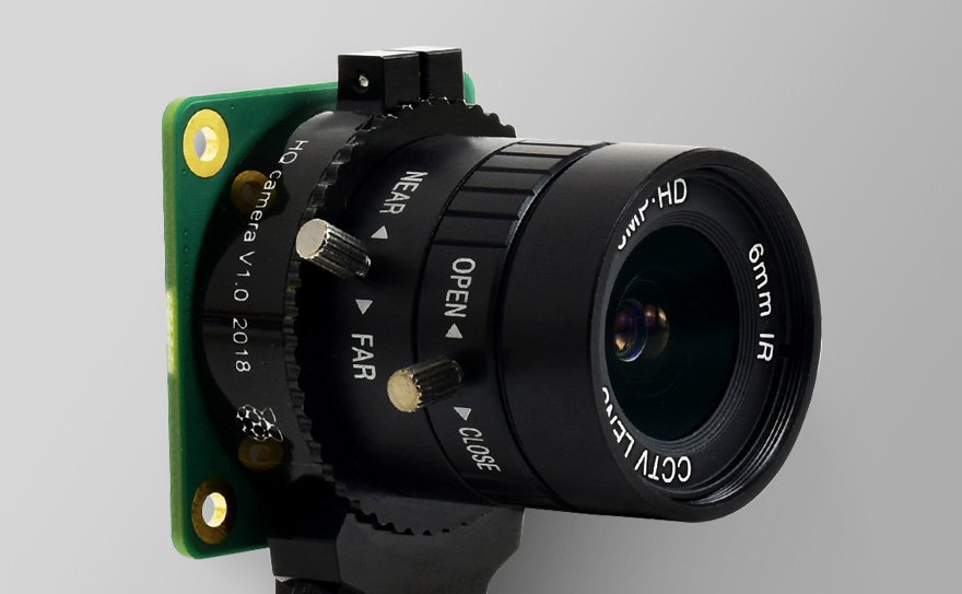 Camera module with lens