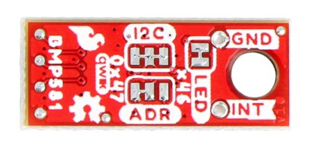 SparkFun Micro 6 DoF IMU with ISM330DHCX chip from STMicroelectronics.