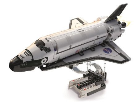 Construction kit from the Mechanics Laboratory - Space Shuttle - Clementoni 50710