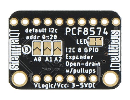 PCF8574 - GPIO pins expander from Adafruit.