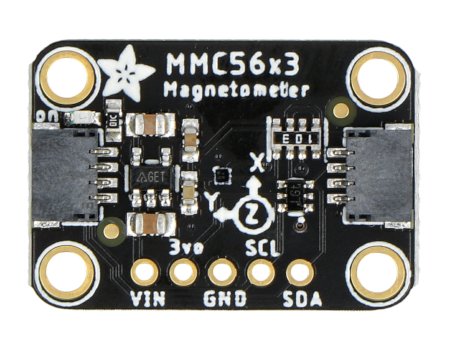 Magnetometer equipped with the MMC5603 system.