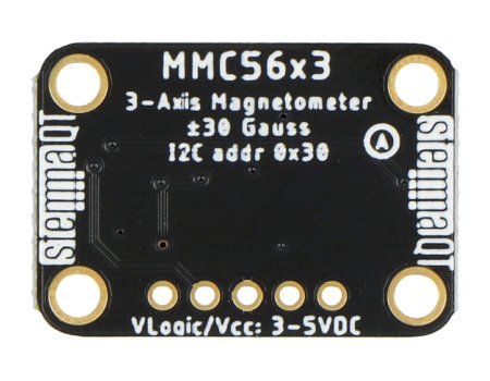 The module uses the I2C bus for communication purposes.