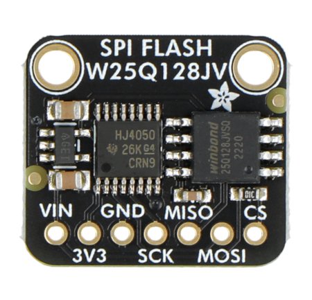SPI FLASH Breakout - module with Flash memory W25Q128 - 128 Mb / 16 MB - Adafruit 5643.