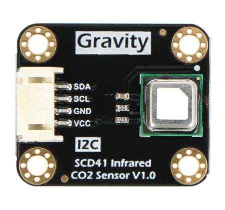 Gravity - CO2 carbon dioxide sensor - SCD41 - IR - I2C - 400-5000 ppm - DFRobot SEN0536.