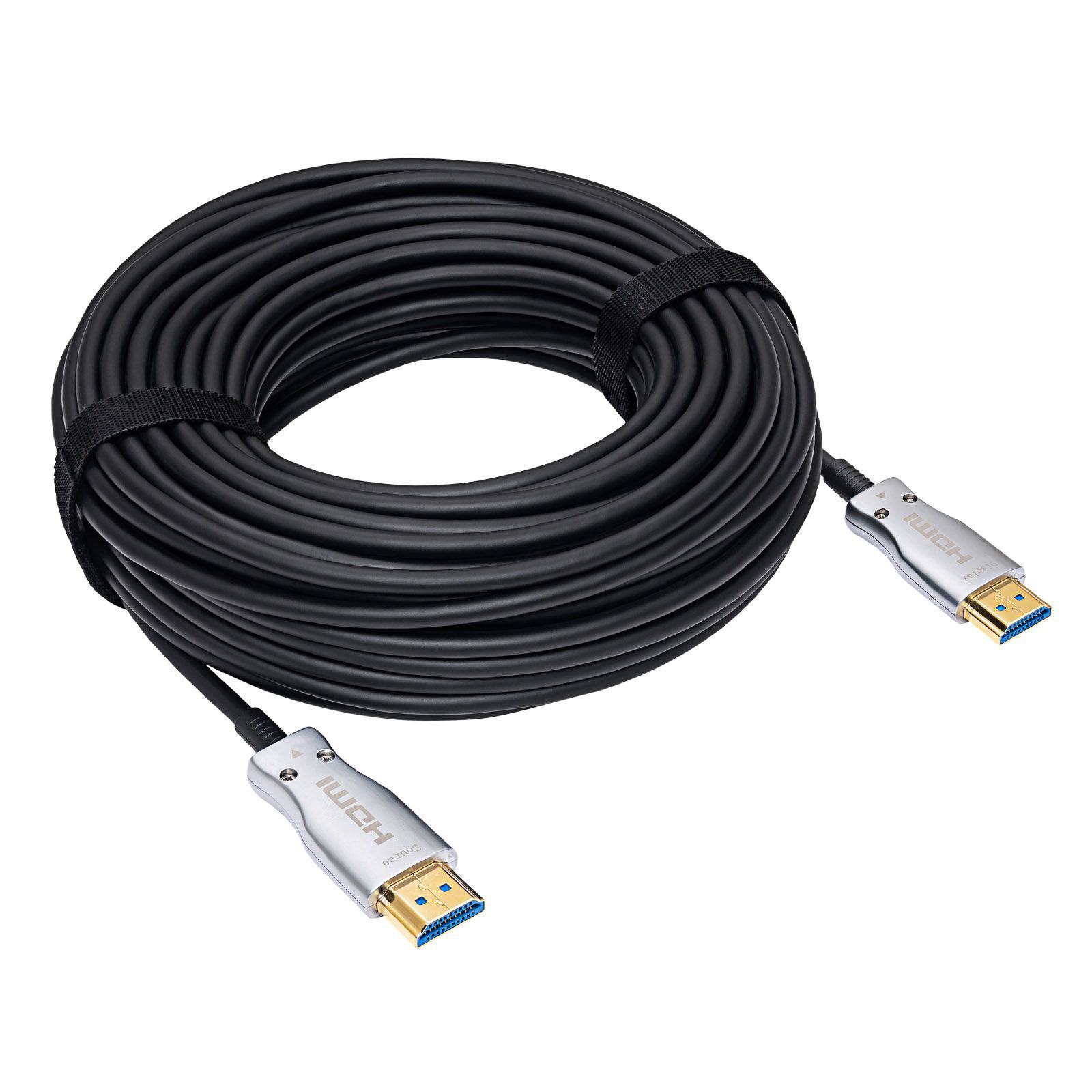 Akyga 8K optical AOC 48Gb/s HDMI cable - 20m - black - AK-HD-200L