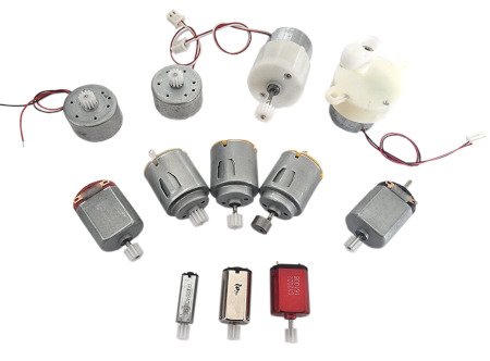 A set of mini motors