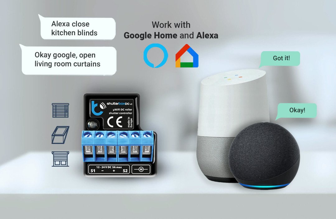 Control with voice assistants
