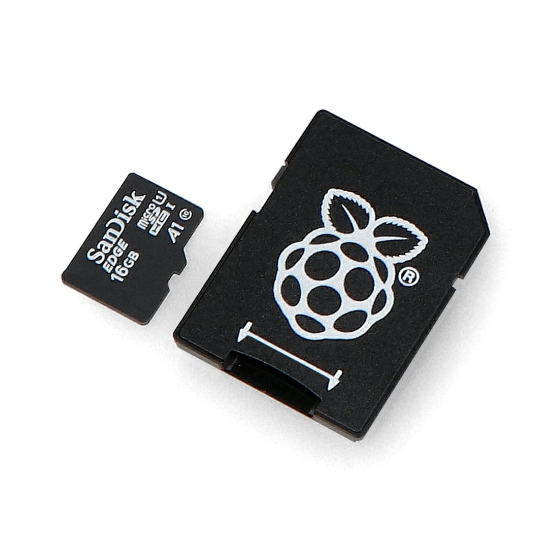 16GB NOOBs microSD memory card