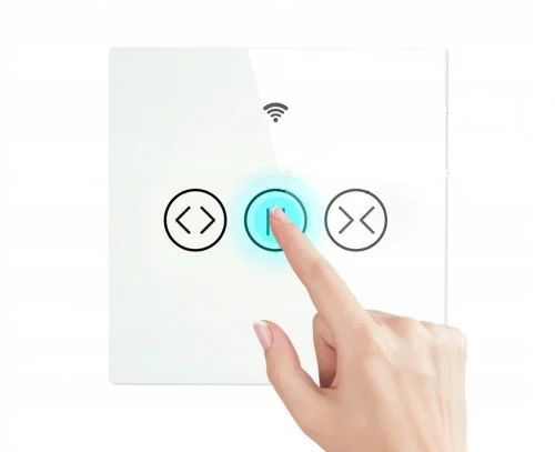 Tuya - intelligent touch wall switch for controlling roller blinds - WiFi / Bluetooth - Moes WS-EUR-C