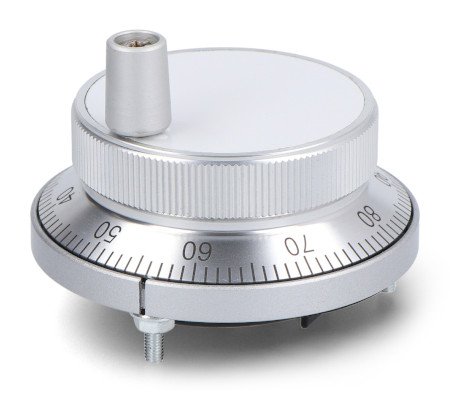 CNC incremental encoder - 100 pulses per revolution - diameter 60 mm - silver - Adafruit 5735