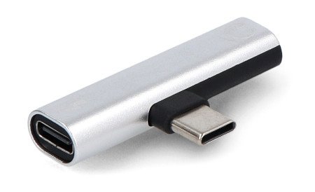 USB C adapter - 3.5 mm jack socket / USB Type C - Akyga AK-AD-71