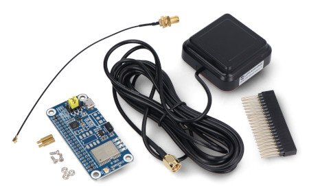 Dual-band GPS / RTK L1 + L5 module with GNSS LC29H(DA) system - overlay for Raspberry Pi - Waveshare 25279