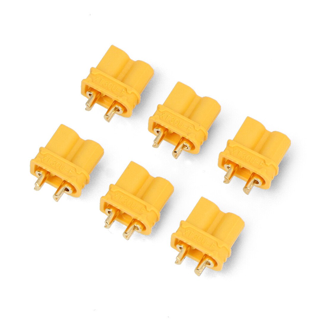 XT30U-F socket - high-current female connector - 5 pcs.