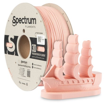 Filament Spectrum Pastello PLA 1.75 mm 1 kg - Pale Salmon