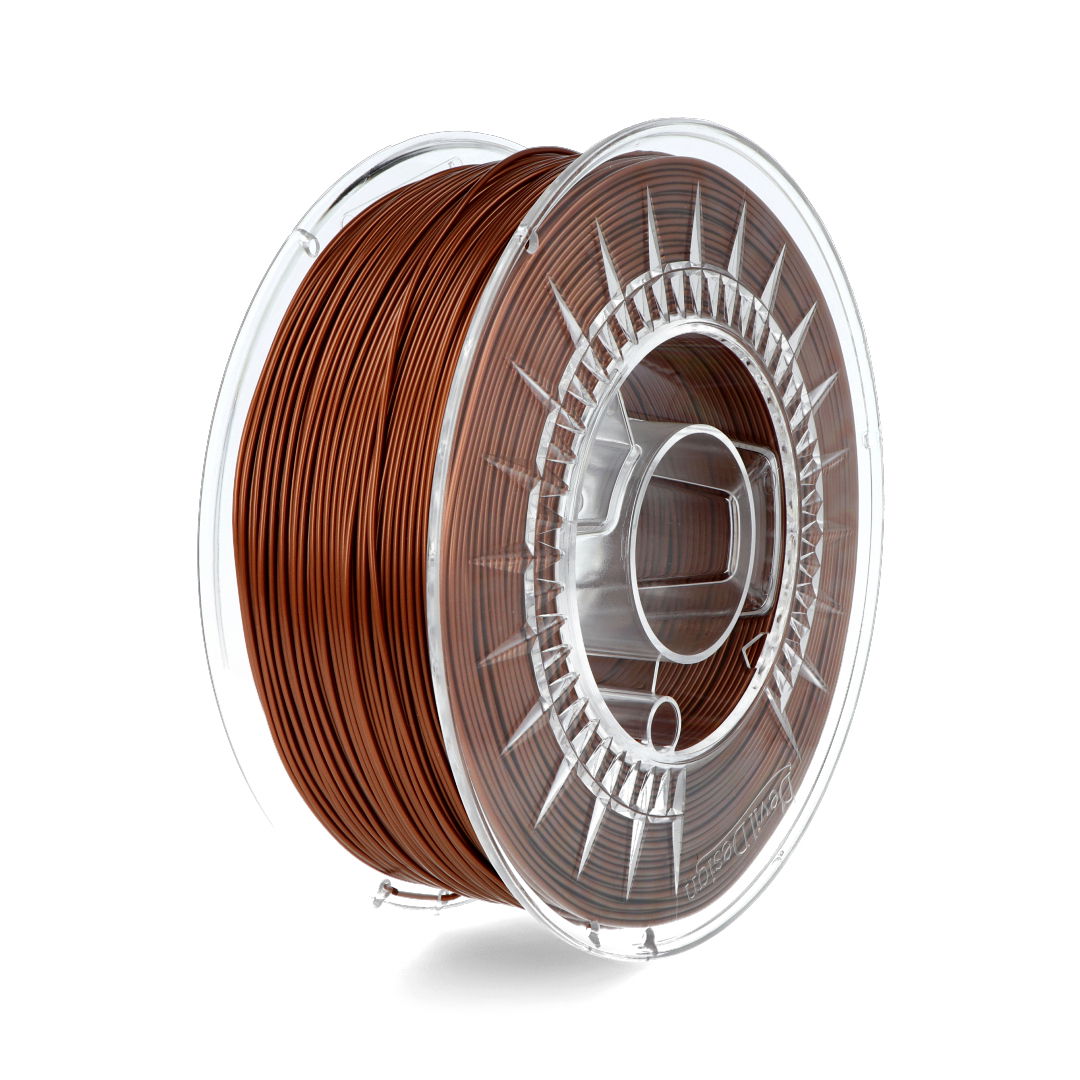 Devil Design PLA filament 1.75 mm 1 kg - Dark Copper